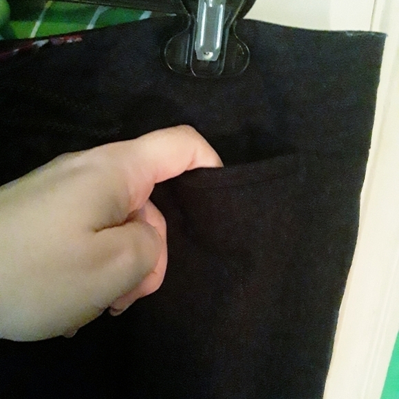 DVF Dark Grey Wool Pants - Picture 6 of 9